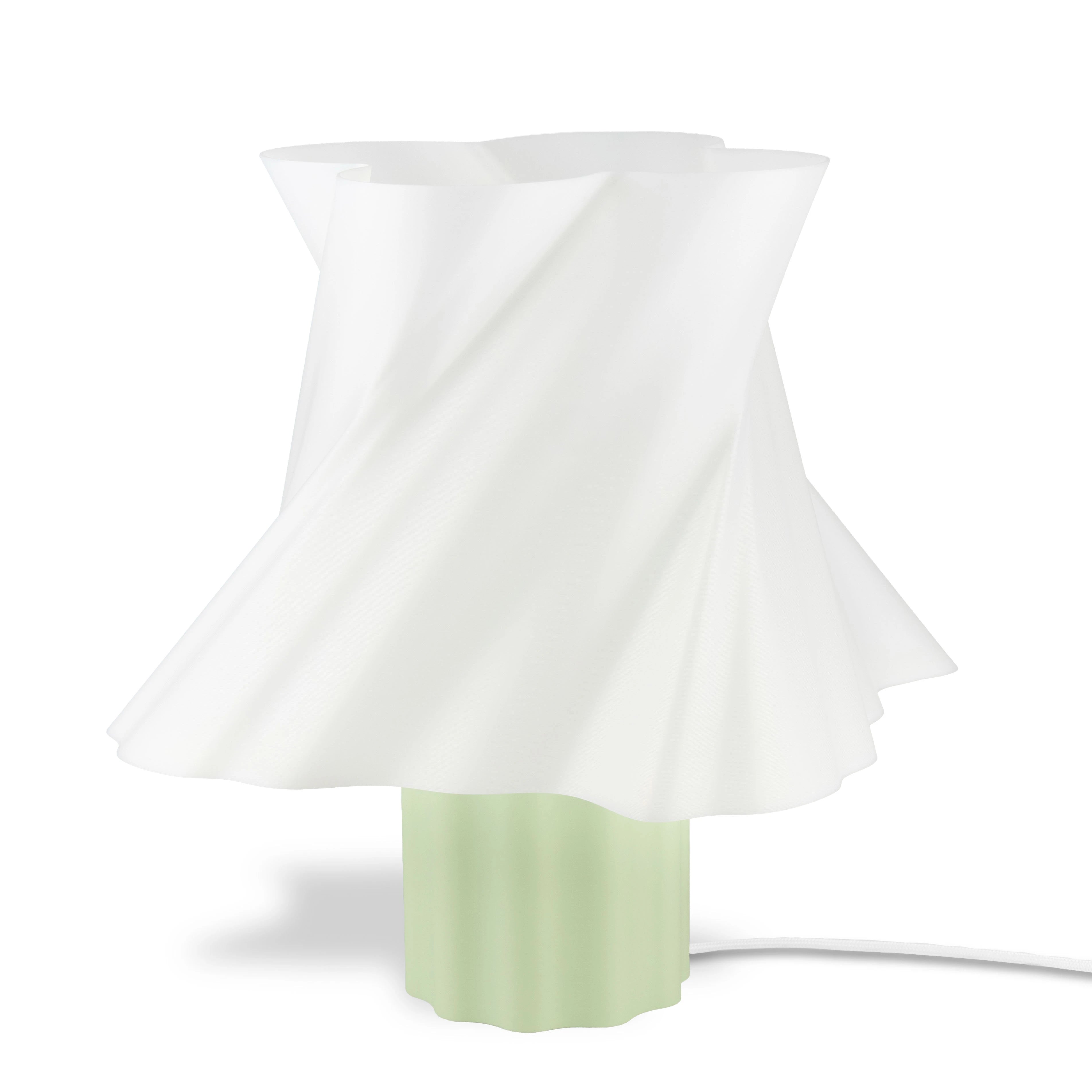 Grande lampe blanche design ambiance lumineuse — luminaire made in France — LUMY PARIS