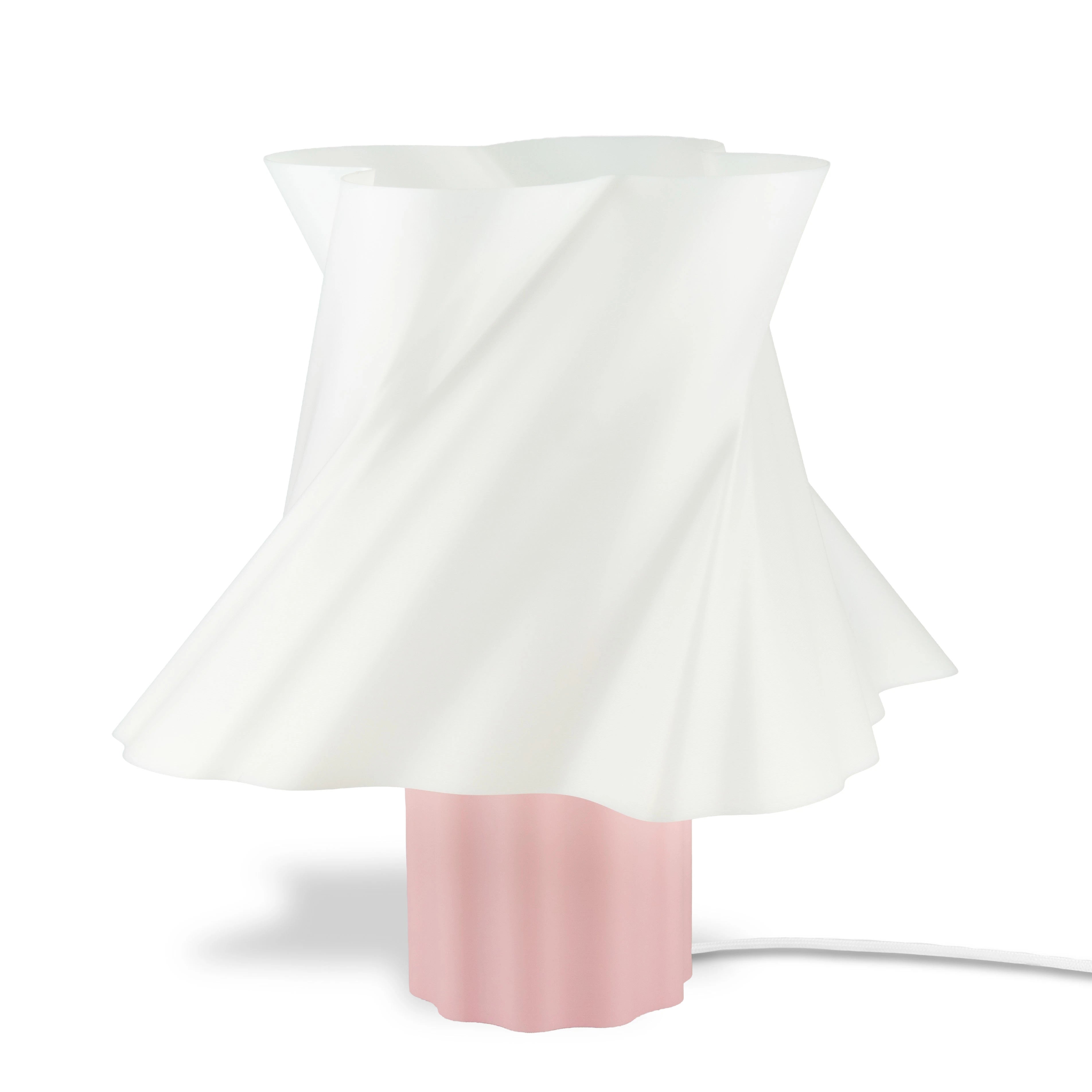 Grande lampe blanche design pure — luminaire made in France — LUMY PARIS