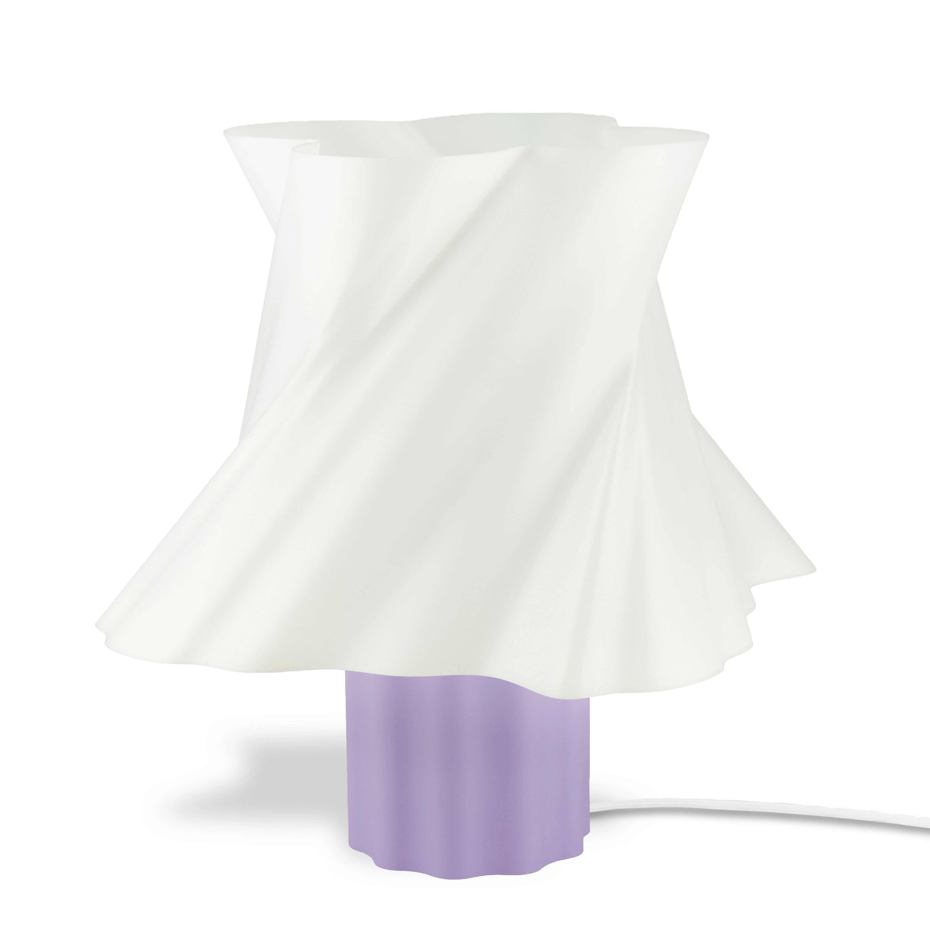 Grande lampe blanche design dans un intérieur — luminaire made in France — LUMY PARIS