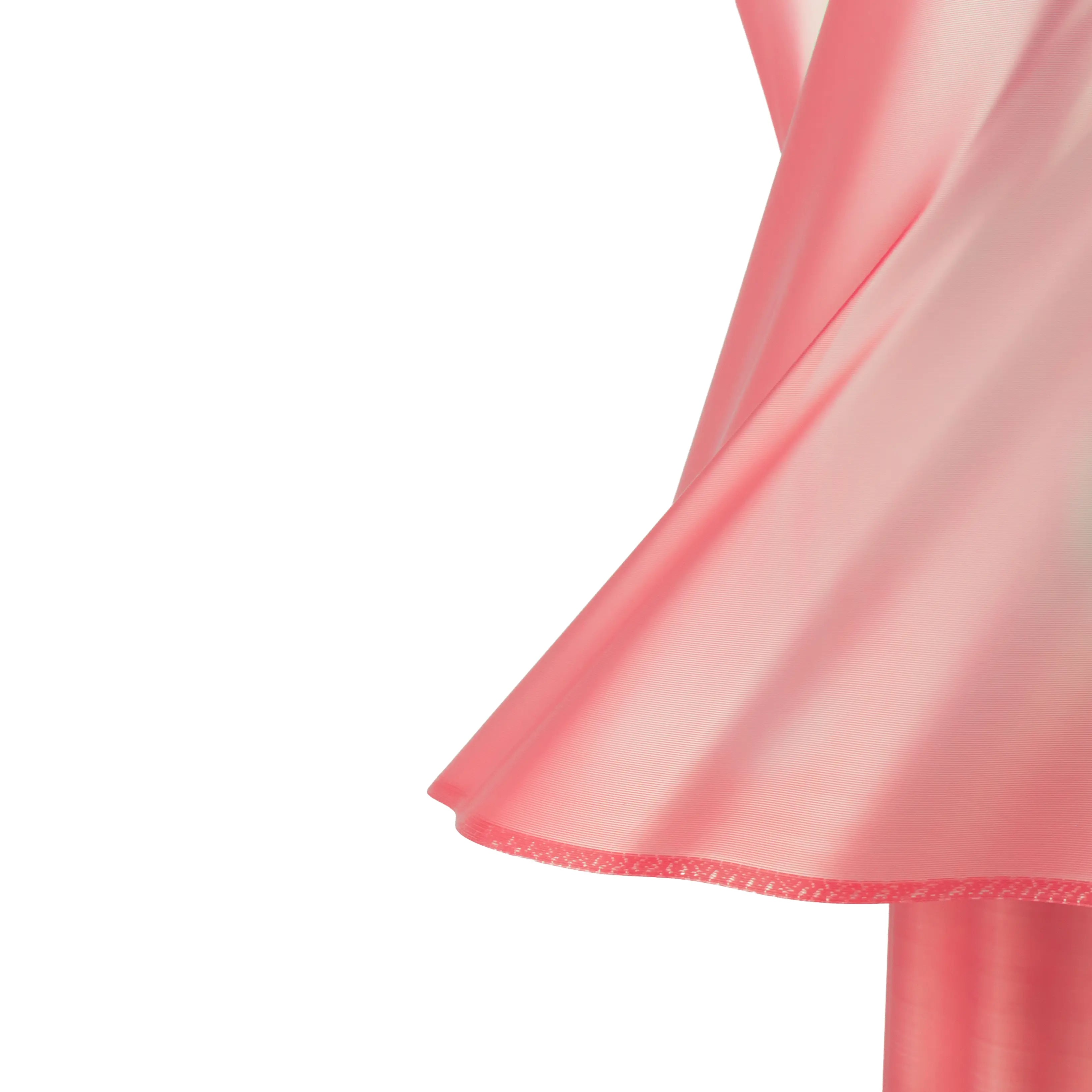 Lampe rose design taille Moyenne sur fond blanc — lampe à poser made in France — LUMY PARIS