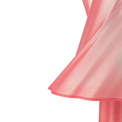 Lampe rose design taille Moyenne sur fond blanc — lampe à poser made in France — LUMY PARIS