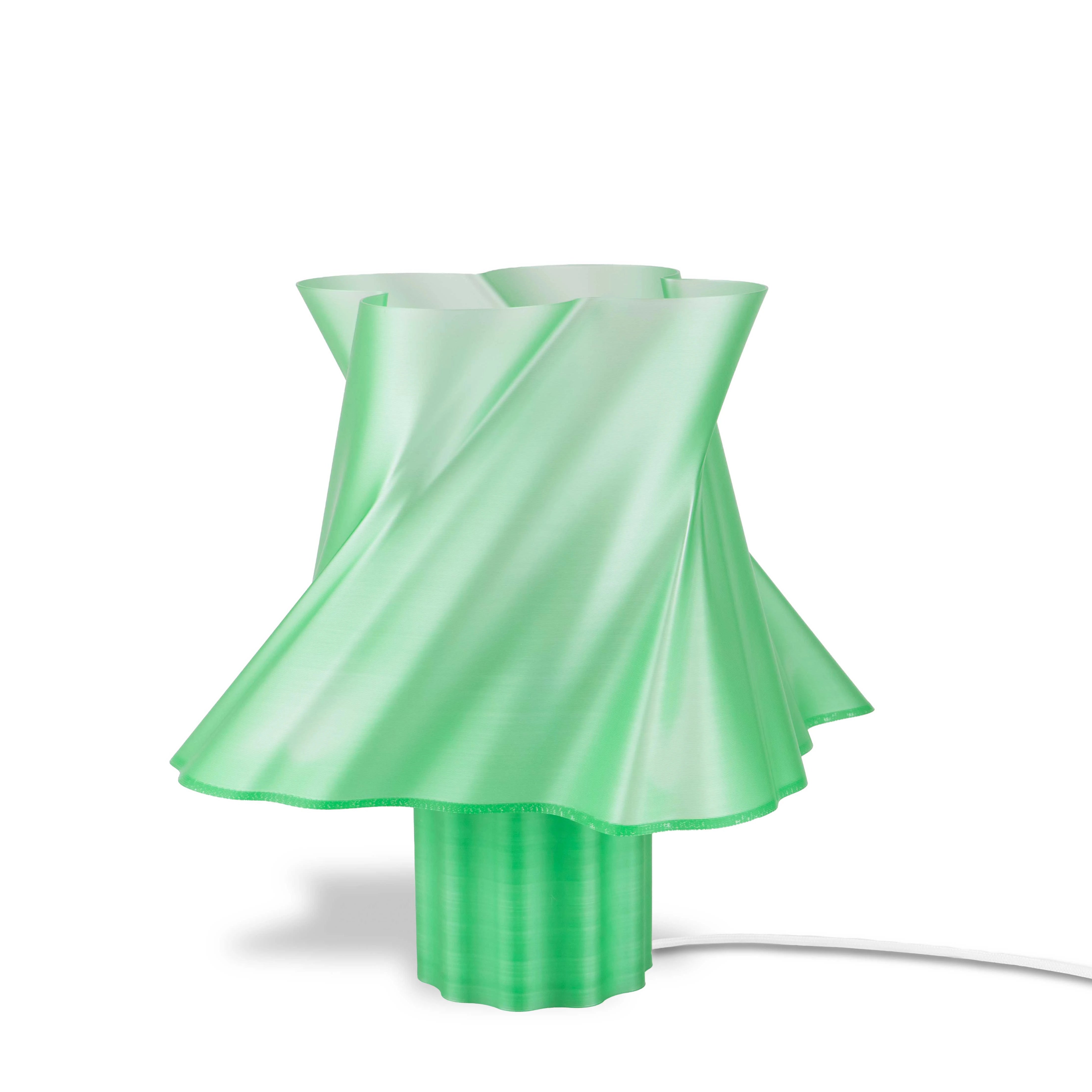 Lampe verte moyenne taille décoration intérieure design — luminaire made in France — LUMY PARIS