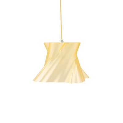 Petite suspension dorée or design sur fond blanc — lustre made in France — LUMY PARIS