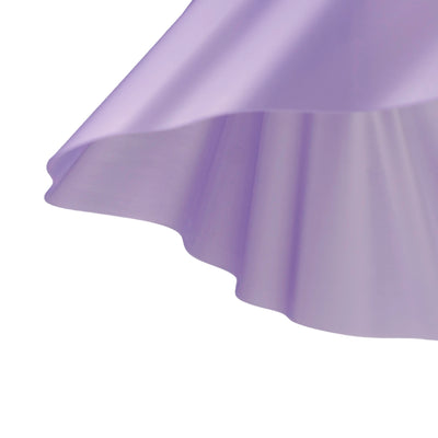 Suspension violette aubergine ambiance élégante — lustre made in France — LUMY PARIS